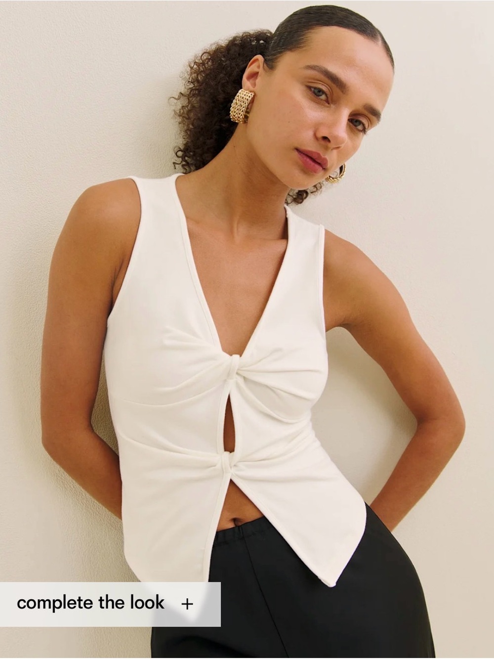 Reformation Tefi Knit top
